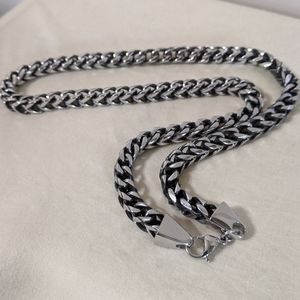 Men's Stainless Steel Franco Chain Necklace